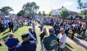 VILLA GESELL HOMENAJE A LOS HROES Y VETERANOS DE LA GUERRA DE MALVINAS